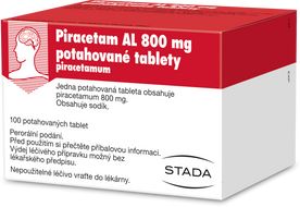 Piracetam AL 800mg tbl.flm. 100 tablet