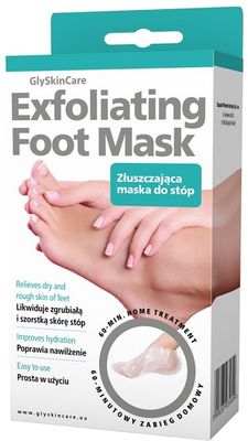 GlySkinCare Exfoliační maska na chodidla 1 pár