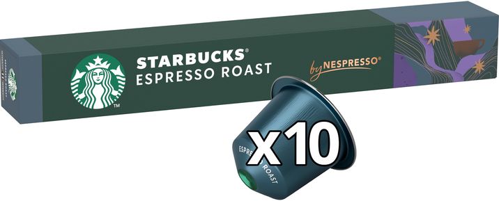Nestlé Starbucks® by Nespresso® Espresso Roast, kávové kapsle 10 ks