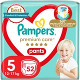 Pampers Premium Care Pants Plenkové kalhotky vel. 5, 12-17 kg, 52 ks