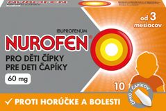 Nurofen pro děti 60 mg čípky