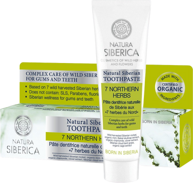 Natura Siberica Přírodní sibiřská zubní pasta 7 Severských bylin 100 g