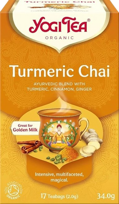 Yogi Tea Turmeric chai BIO 17 x 2 g