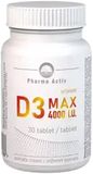 Pharma Activ vitamin D3 MAX 4000 I.U. 30 tablet