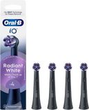 Oral-B iO Series Radiant White kartáčkové hlavy pro bělení zubů, černé 4 ks