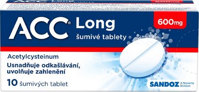 ACC ® LONG 600 mg 10 šumivých tablet