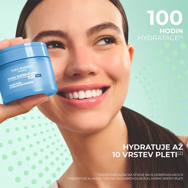 Yves Rocher Hydra Water-Plump, Osvěžující péče na okolí očí 15 ml