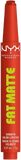 NYX Professional Makeup Fat Matte Smooth Click Lipstick Comfy Caramel 8 ml