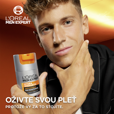 L'Oréal Paris Men Expert Hydra Energetic pánský hydratační krém proti známkám únavy 50 ml