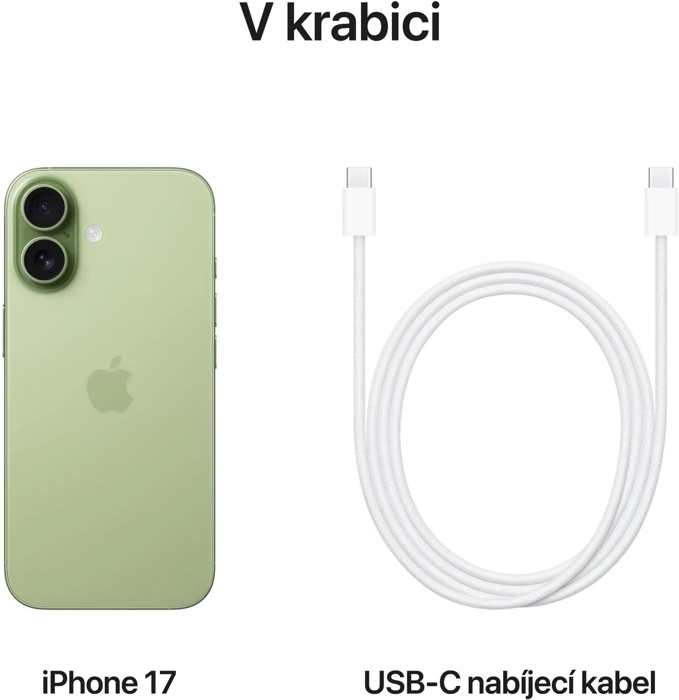 Apple iPhone 17 256GB Šalvějově zelená