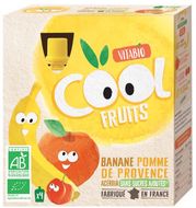 Vitabio Ovocné BIO kapsičky Cool Fruits jablko, banán a acerola 4 x 90 g