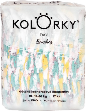 Kolorky DAY Štětce vel. XL (12-16 kg) 17 ks