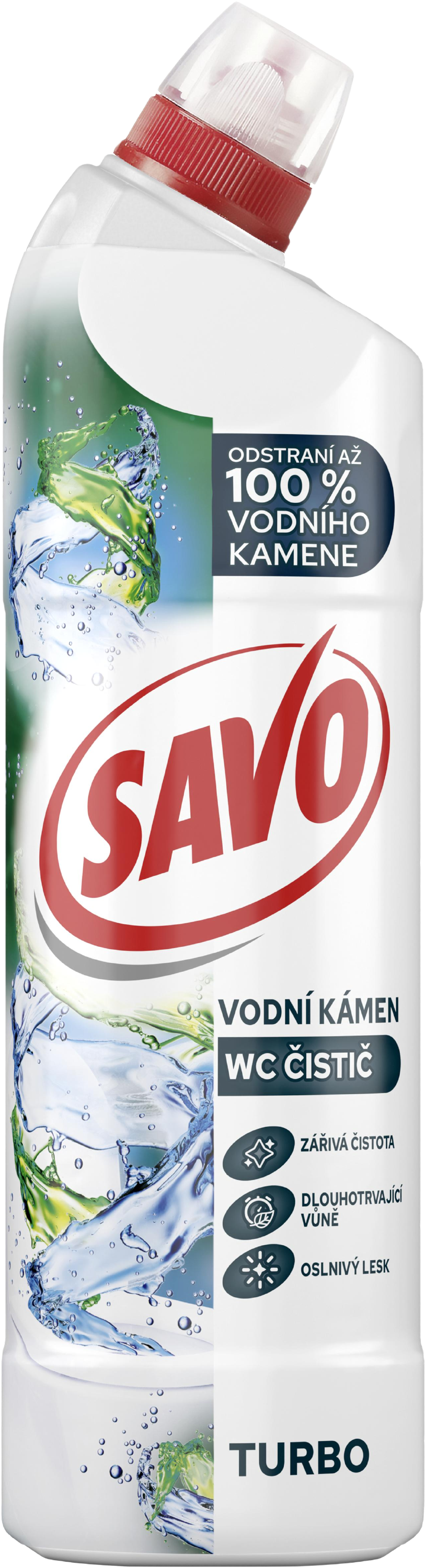 Savo Turbo WC gel na vodní kámen 700 ml