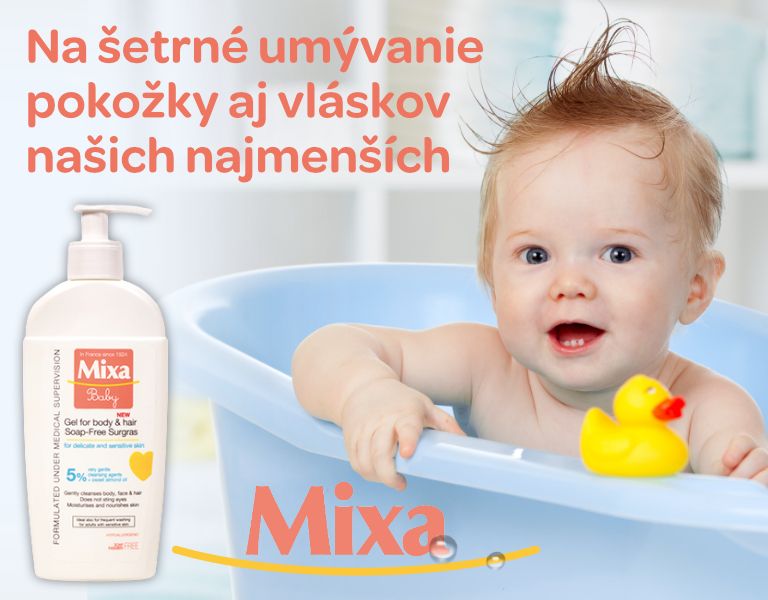 Mixa Baby gel 2v1