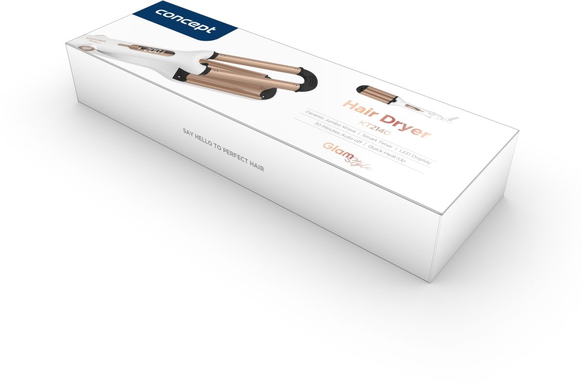 Concept KT2140 Kulma na vlasy Trojkulma