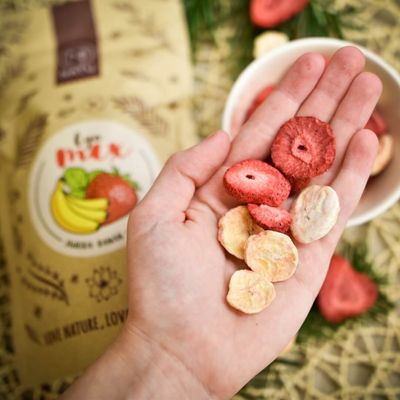 Natu Lyo mix jahoda a banán 40 g