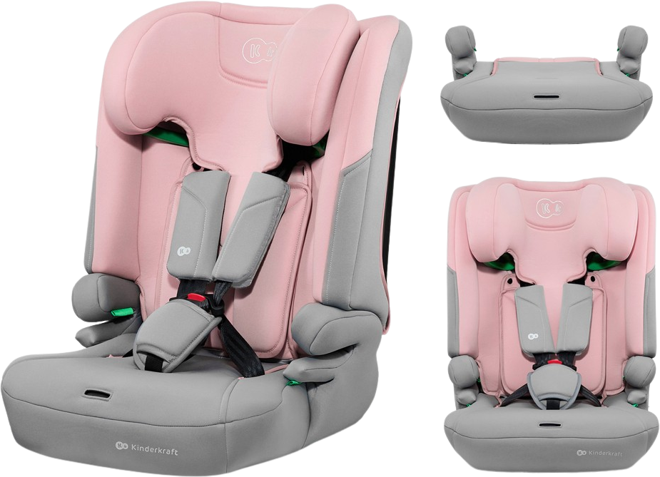 Kinderkraft Autosedačka I-Comfy i-Size (76 do 150 cm) Pink