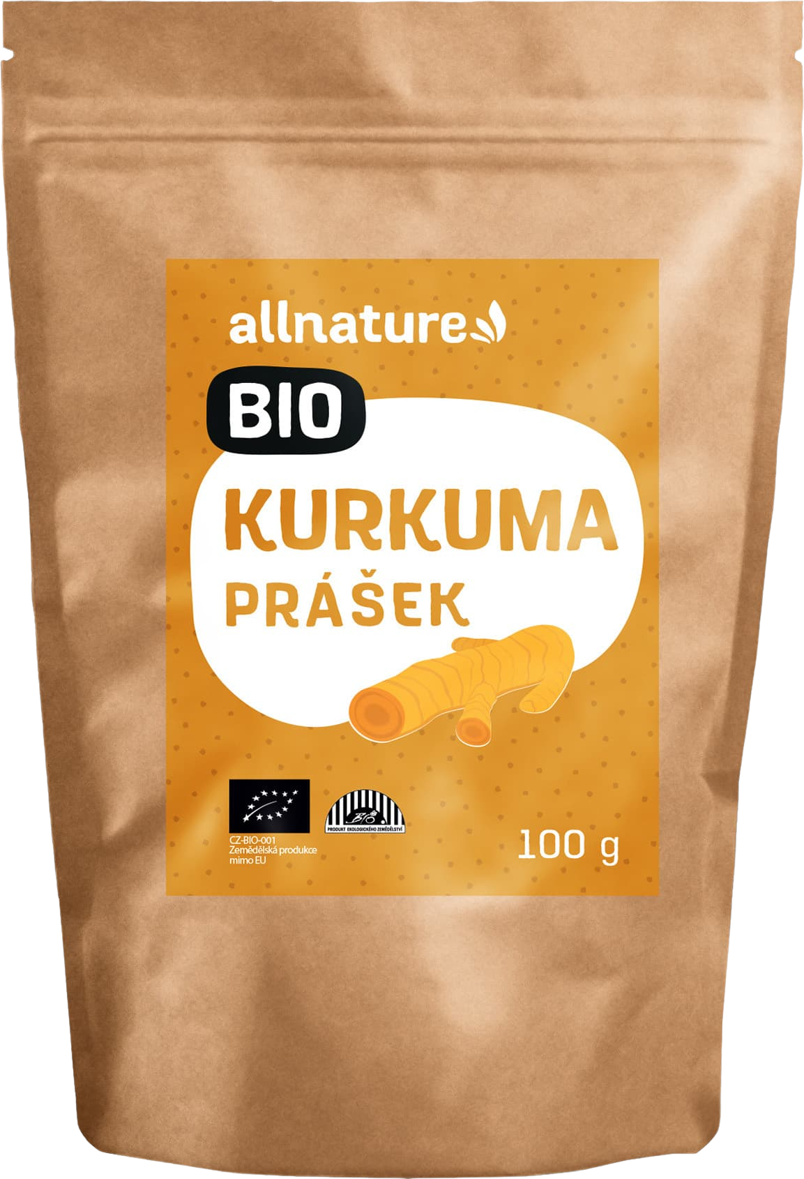 Allnature Kurkuma prášek BIO 100 g