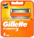 Gillette FUSION náhradní hlavice 4 ks