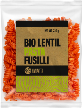 VanaVita BIO Čočkové těstoviny - vřetena 250 g