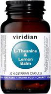 Viridian L-Theanine & Lemon Balm 30 kapslí