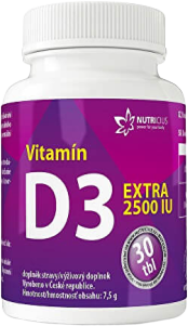 Nutricius Vitamín D3 EXTRA 2500 IU 30 tablet