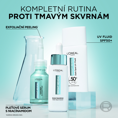 L'Oréal Paris Bright Reveal Sérum proti tmavým skvrnám s niacinamidem 30 ml