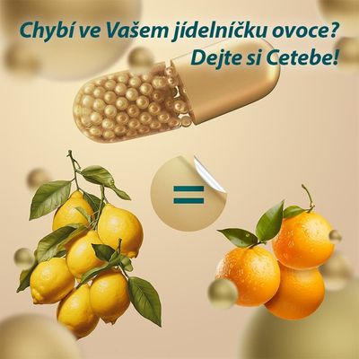 Cetebe ® Vitamin C 500 mg s postupným uvolňováním 60 kapslí