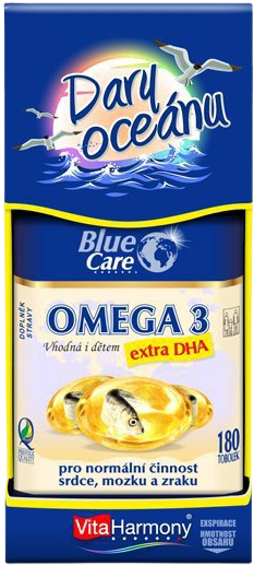 VitaHarmony Omega 3 extra DHA 180 tobolek