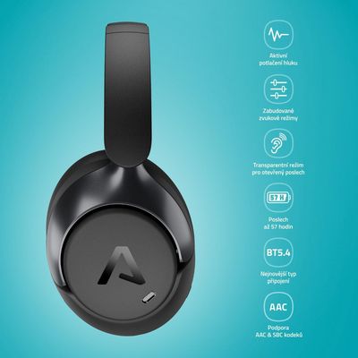 LAMAX HighComfort2 ANC Black