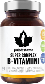Puhdistamo Super Vitamin B-Complex 60 kapslí