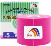 Temtex kinesio tape Classic, růžová tejpovací páska 5cm x 5m