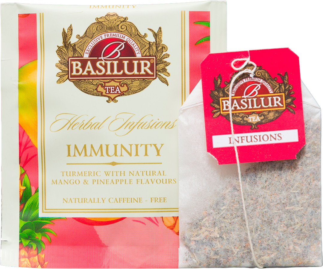 Basilur Herbal Immunity přebal 20 x 1.5 g