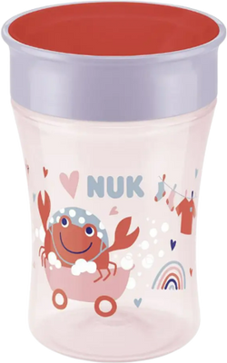 Nuk Dětský hrníček Magic 360° s víčkem 230 ml
