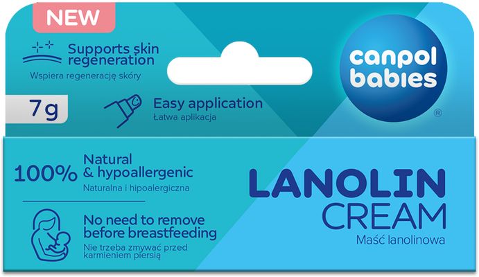Canpol babies Lanolinová mast na bradavky 7 g