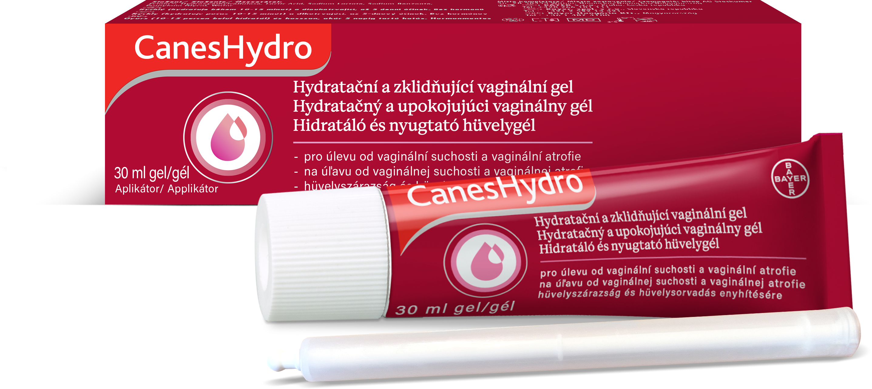 Canesten Gyn CanesHydro vaginální gel 1 x 30 ml