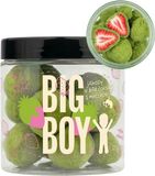 BIG BOY® Jahody v matcha a bílé čokoládě 120 g