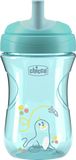 Chicco Hrneček Advanced se slámkovým náústkem teal, 12m+ 266 ml