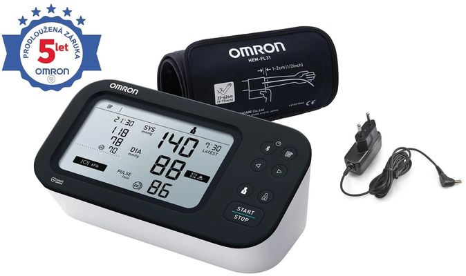 Omron Tonometr OMRON M7 Intelli IT AFib + adaptér