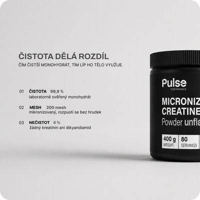 Pulse Performance Micronized Creatine 400 g