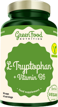 GreenFood Nutrition L-Tryptophan 90 kapslí
