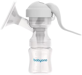 BabyOno Odsávačka mateřského mléka manuální Anatomy 150 ml