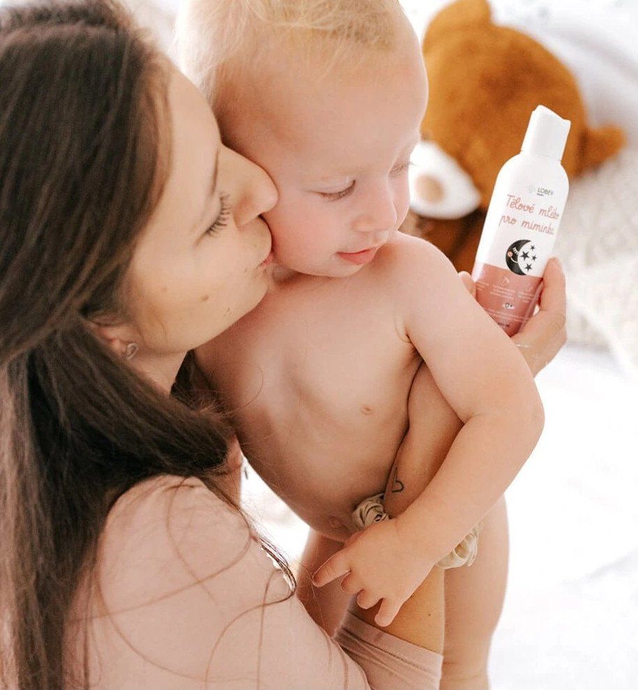 Lobey Tělové mléko pro miminka 200 ml