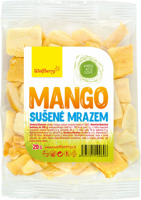 Wolfberry Mango sušené mrazem 20 g