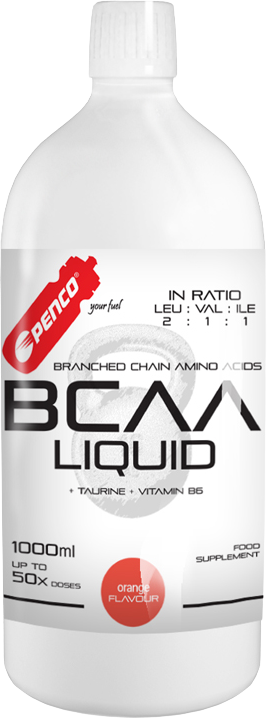 Penco Aminokyseliny BCAA liquid pomeranč 1000 ml
