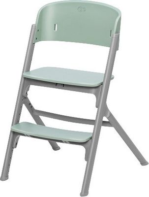 Kinderkraft Select Set jídelní židlička Livy Olive Green + lehátko Calmee, Premium 82 cm