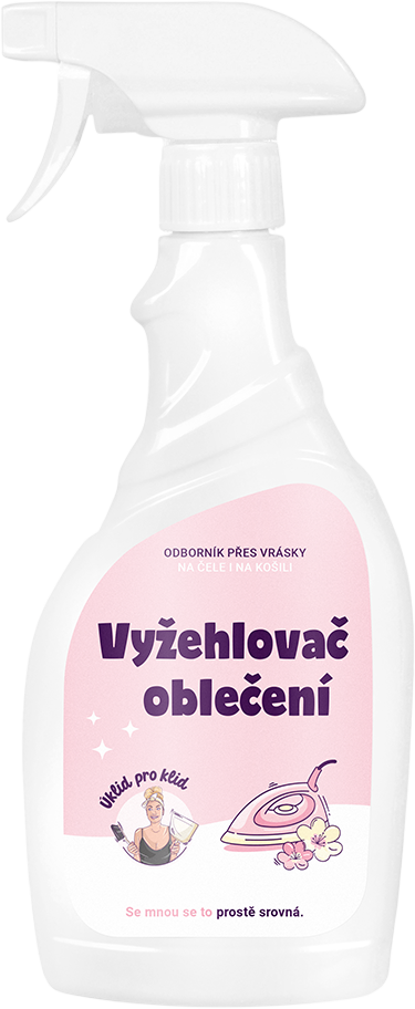 Úklid pro klid Vyžehlovač Flower 500 ml