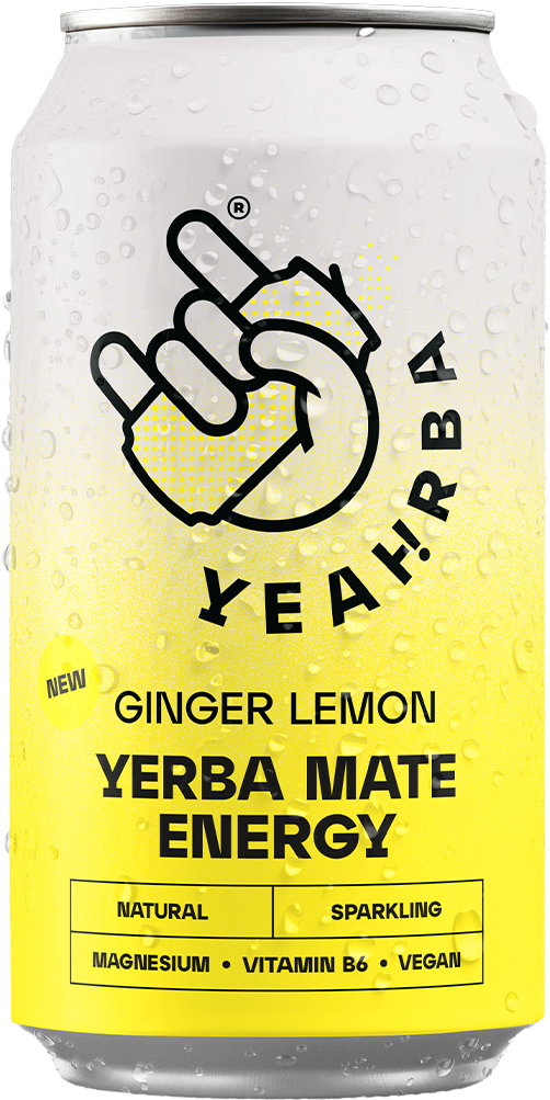 Yeahrba Mate energy Ginger Lemon 330 ml