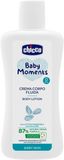 Chicco Mléko tělové Baby Moments 87 % přírodních složek 200 ml