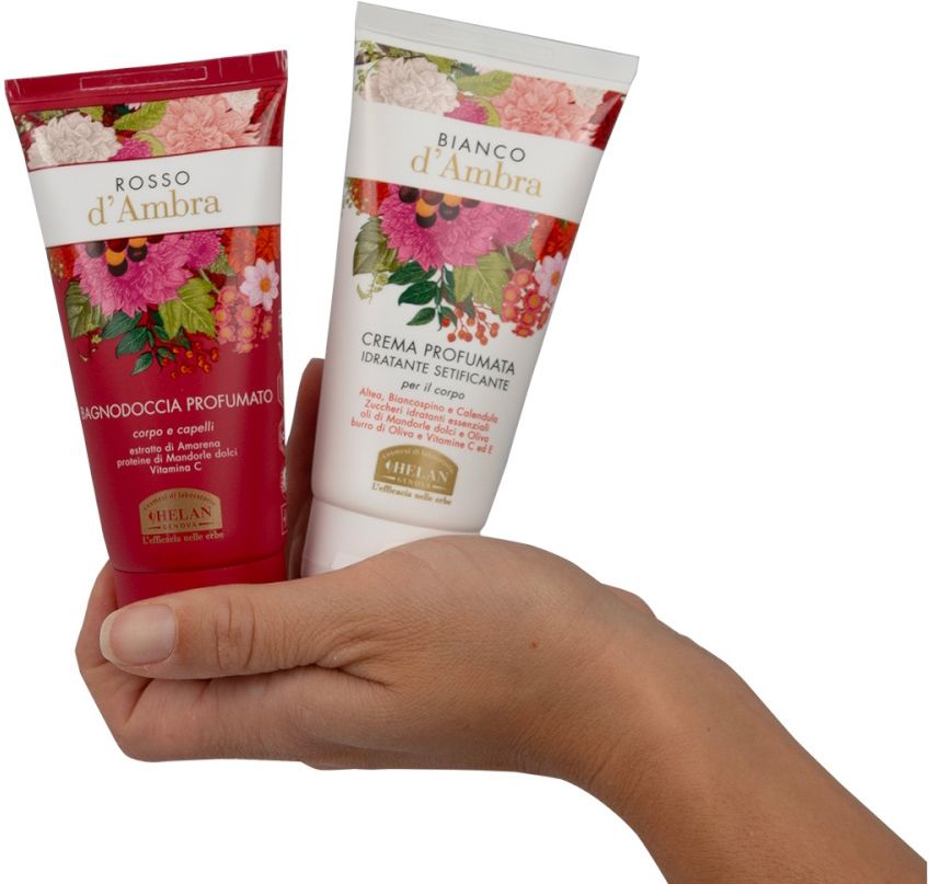 Helan Collana d Ambra sada sprch. gel a těl.krém 2 x 75 ml